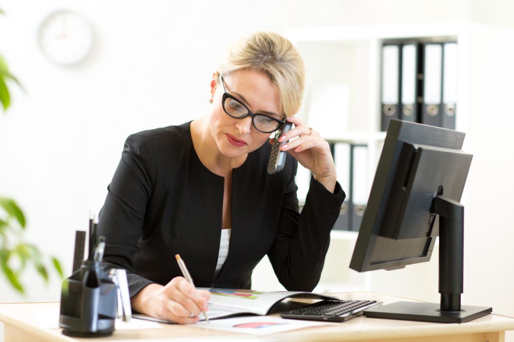 Woman Working