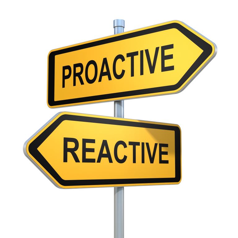 Proactive-Reactive Two Way Street